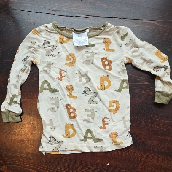 Baby Beau And Belle Other - Tres Beau Et Belle ABC Sleep Bamboo Top